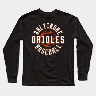 Baltimore Orioles Baseball Long Sleeve T-Shirt